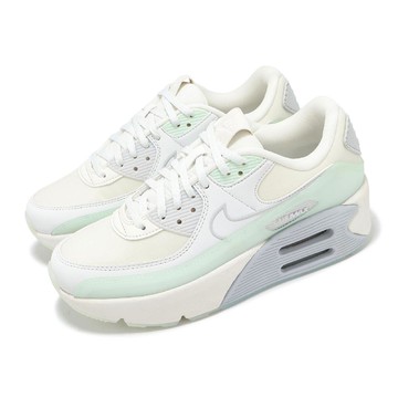 休閒鞋 Air Max 90 LV8 女鞋 白 綠 氣墊 厚底 增高 運動鞋 HF0782-102