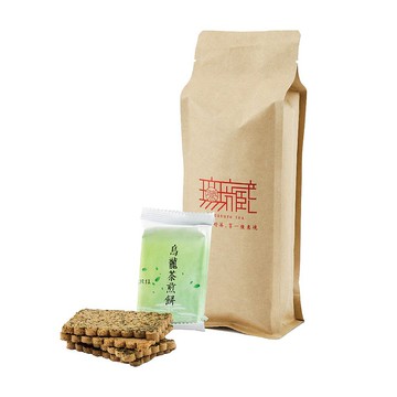 【嘉年華免運組】茶食光光-玉山烏龍茶煎餅(12入袋裝)(一組8包)