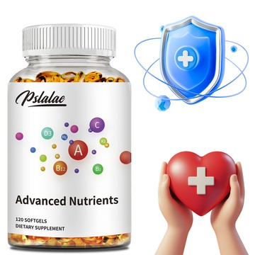 Pslalae 維生素補充劑- 多種維生素和礦物質，含煙酰胺核糖蘋果酸，美國製造，60/120粒