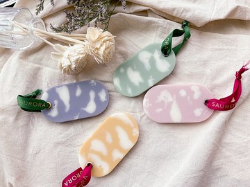 【客製化禮物】婚禮回禮/姊妹禮物/企業禮品 彩空香氛大豆蠟片