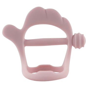 SiliPot 韓國 美力沽 造型固齒器  無毒 無雙酚A  可熱水消毒  幫助按摩牙齦  單件  丁香紫  1個