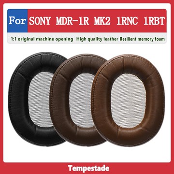 Tempestade 適用於 SONY MDR 1R MK2 1RNC 1RBT 耳機套 海綿套 頭戴式耳罩 蛋白質 耳