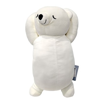 萌布朗 涼感系和你一起睡玩偶  50 x 25 x 18cm  北極熊 白色