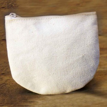 弧底零錢包│帆布袋印刷訂製│空白帆布袋│胚布袋│DIY蝶古巴特