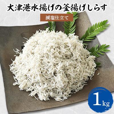 ふるさと納税 城里町 大津港水揚げの釜揚げしらす 1kg(北茨城市)