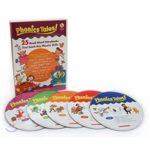 Scholastic Tales：Phonics Tales：Audio CD（5）