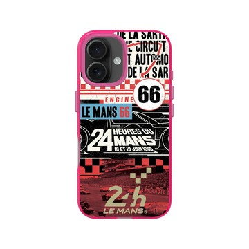 iPhone 16 Clear 粉漾桃 - 24 Hours of Le Mans - Le Mans 66 Poster