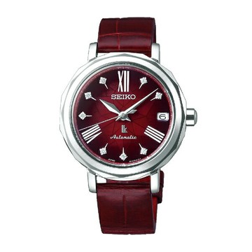 seiko SK037 精工錶 SK037 6R35-00N0R(SPB135J1) Lukia 銀座25周年紀念女錶 / 紅面 34.8mm｜樂天領券現折★全館特惠中★指定刷卡回饋10%