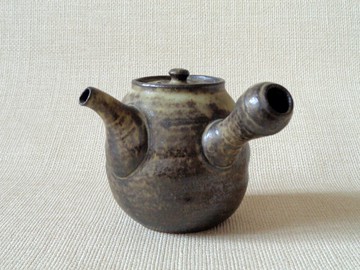 茶壺 窯變b