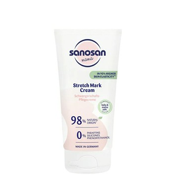 Sanosan珊諾S孕光-膠原彈力抗紋霜175ml★衛立兒生活館★