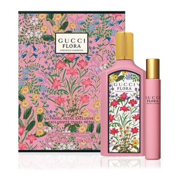 GUCCI 幻夢槴子花女性淡香精二入禮盒(100ml+7.4ml)