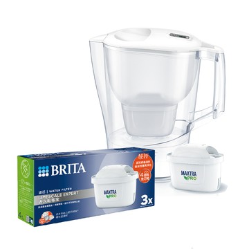 BRITA 馬利拉貓咪限定組-1壺4芯(濾水壺 濾心 水壺 獸醫推薦/0001)