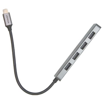 UGREEN 綠聯 USB-C集線器 USB3.0 x 4 5Gpbs版  70336  1組