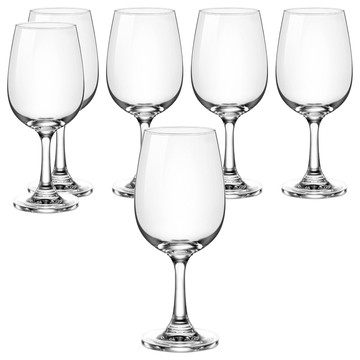 Ocean Society 紅酒杯 6個 輕薄杯壁 安全無鉛玻璃  260ml