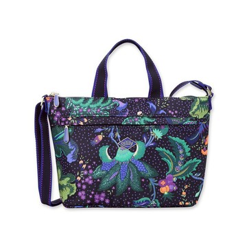 荷蘭Oilily  Henda手提肩背二用包 深藍色 / 小托特包