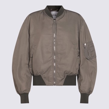 The Attico Grey Casual Jacket