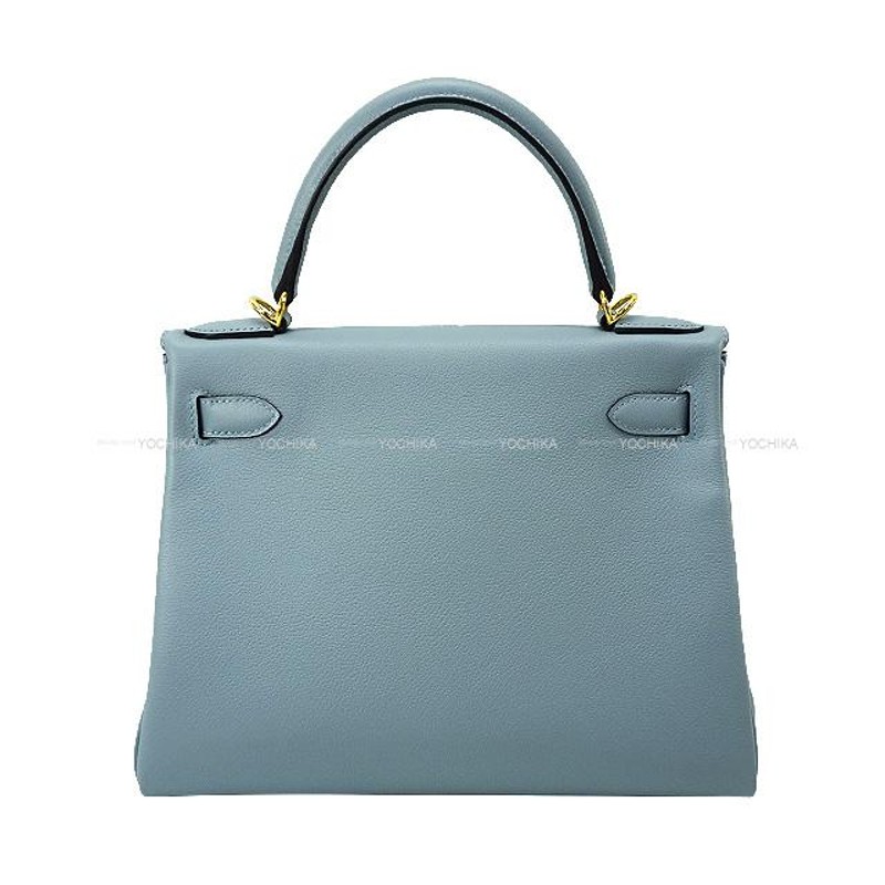 HERMES エルメス ケリー28 内縫い ベージュドワイマール エバーカラー