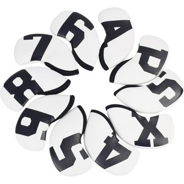 高爾夫鐵桿套 潛水料球桿套 數字高爾夫桿套帽套保護套 可印LOGO