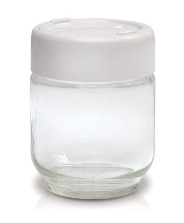 Euro Cuisine Glass Yogurt Jar Set