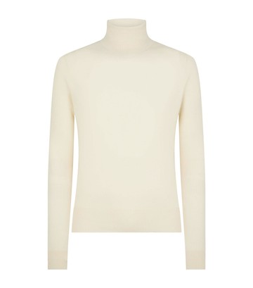 Tom Ford Wool-Silk-Cashmere Rollneck Sweater