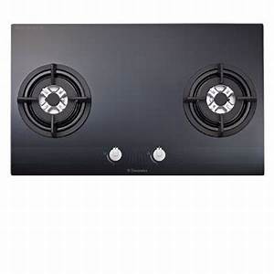 展示機  Electrolux  伊萊克斯 EGT7627CKN 玻璃雙口瓦斯爐 電子式點火(電池1.5V)