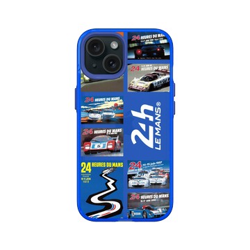 iPhone 15 Clear 激光藍 - 24 Hours of Le Mans - Iconic Posters