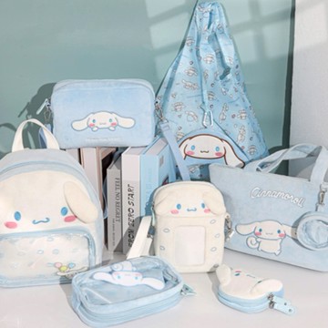 【PG 美人網】三麗鷗Sanrio 大耳狗喜拿 輕萌日和系列-摺疊購物袋/化妝包/零錢包/斜背手機包/雙面斜背包/手提包/後背包【墊腳石】療癒系 日常包