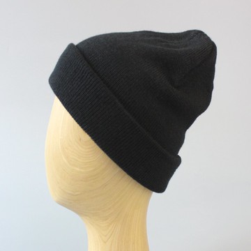 秋冬季羊毛帽男女士戶外運動保暖針織毛線帽日系雙層加厚滑雪帽男1入