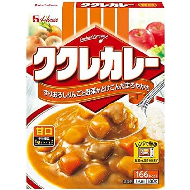 ハウス ククレカレー 甘口 180g ×10個