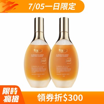 【TRUU 童】76酵母胺基酸淨膚潔顏露 150g 2入組