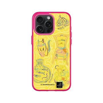 iPhone 15 Pro Max JellyTint 粉漾桃 - Van Gogh Museum - 現代素描 - 圖案