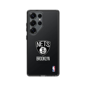 Galaxy S25 Ultra Clear 酷墨灰 - NBA - Logo-布魯克林籃網 Brooklyn Nets - Light
