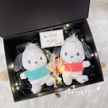 【禮品總部】現貨|實拍 帕恰狗禮物盒 帕恰狗娃娃 正版娃娃 三麗鷗 帕恰狗玩偶 吊飾 Sanrio 大耳狗