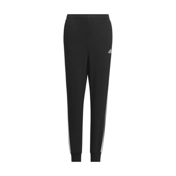 Adidas K ES+ 3S FT PT 大童 童裝 黑色 運動 口袋 腰部鬆緊 休閒 長褲 JE1707