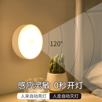 🍒臺灣熱賣🍒2025爆款led小夜燈護眼感應家用宿捨臺燈臥室可充電樓梯厠所走廊感應夜燈 床頭燈 走廊燈 充電燈 展示燈