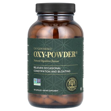 Global Healing, Oxygen-Based Oxy-Powder，120 粒膠囊