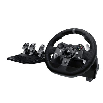 [4美國直購] Logitech 賽車遊戲套組 G920 方向盤 腳踏 適用Xbox One / Xbox Series X / PC