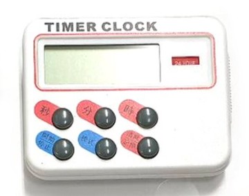 金時代書香咖啡  正數 倒數 記憶 時鐘 計時器 白色 超值1入  EX-102-WH