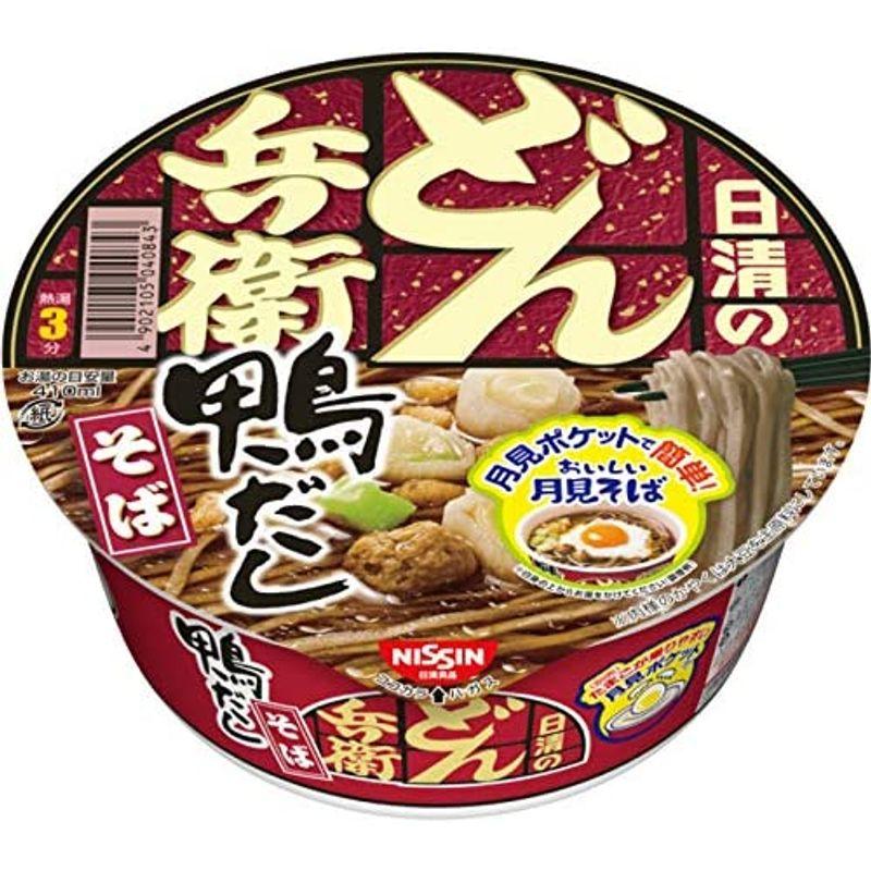 日清食品 どん兵衛鴨だしそば 105g まとめ買い(×12)