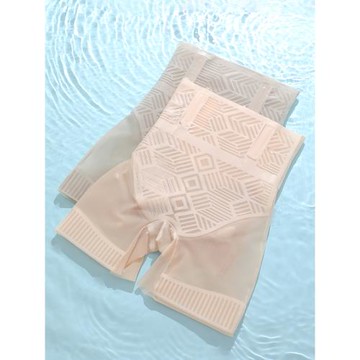 超薄冰絲無痕白色安全褲女防走光高腰收腹打底褲不卷邊收小肚子夏