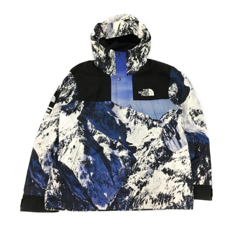 north face supreme 雪山 コラボ マウンテンパーカー - 通販