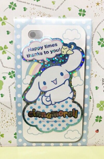 【震撼精品百貨】大耳狗 Cinnamoroll Sanrio 大耳狗喜拿貼紙-SCR#51250 震撼日式精品百貨