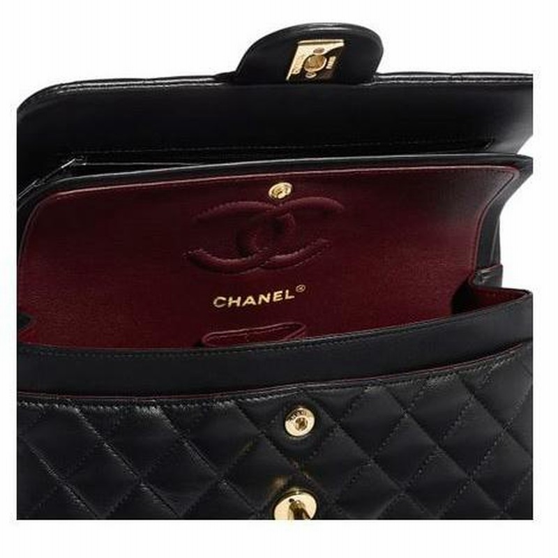 CHANEL 黒い紙袋とボックス（マグネット式）