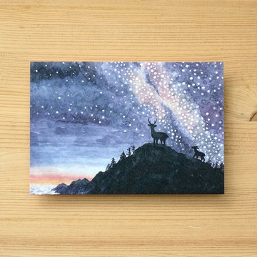 在地好朋友明信片－寂靜之夜