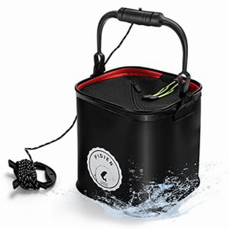 新品 Pidien バッカン 釣り バケツ 釣りバケツ 折りたたみ 活かし水くみ Eva製 水汲み 水桶 ロープ メッシュカバー付き ソフト 釣具 通販 Lineポイント最大1 0 Get Lineショッピング