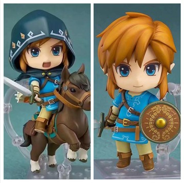 Q版粘土人 塞爾達 733DX# 733# 林克 荒野之息 可動動漫模型