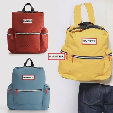 HUNTER - 上方開扣尼龍後背包-多色選