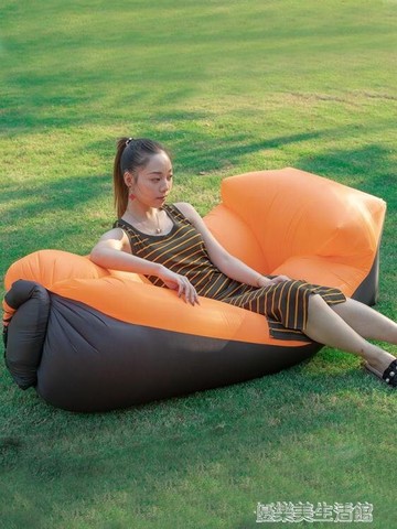 懶人沙發充氣網紅空氣沙發袋氣墊床單人家用折疊便攜戶外露營午休 YDL 年終特惠