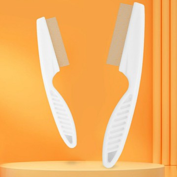 密齒除毛梳 寵物 除蚤梳 寵物梳 梳子 梳毛 貓毛梳 貓犬通用 梳毛 蚤梳 除蚤梳 去浮毛【DE295】123便利屋