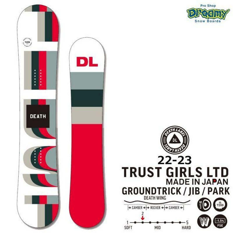 22-23 DEATH LABEL TRUST GIRLS LTD デスレーベル 国産 トラスト ...